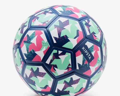 Ballon de football Light LEARNING BALL BLEU VEET VIOLET TAILLE 4