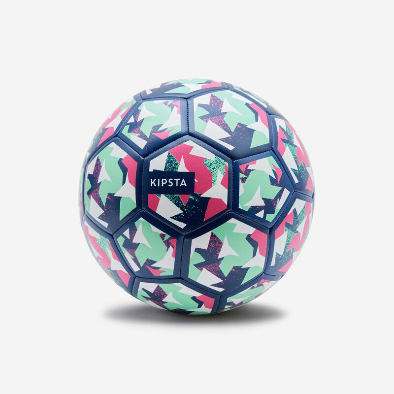 Ballon de football Light LEARNING BALL BLEU VERT VIOLET TAILLE 4