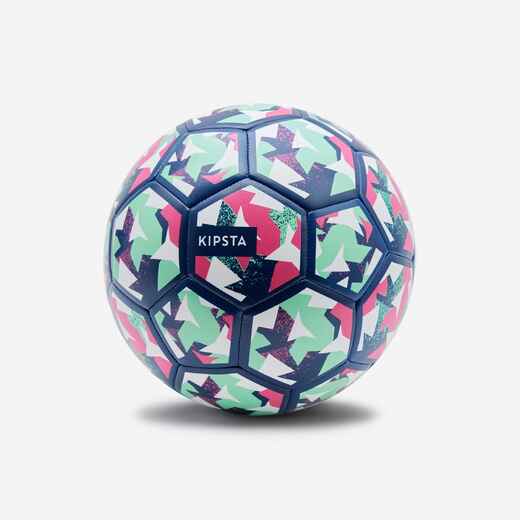 
      Football Light Learning Ball Size 4 - Blue/Green/Purple
  