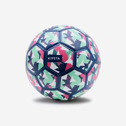 KIPSTA Öğretici Futbol Topu - 4 Numara - Mavi / Mor - Learning Ball