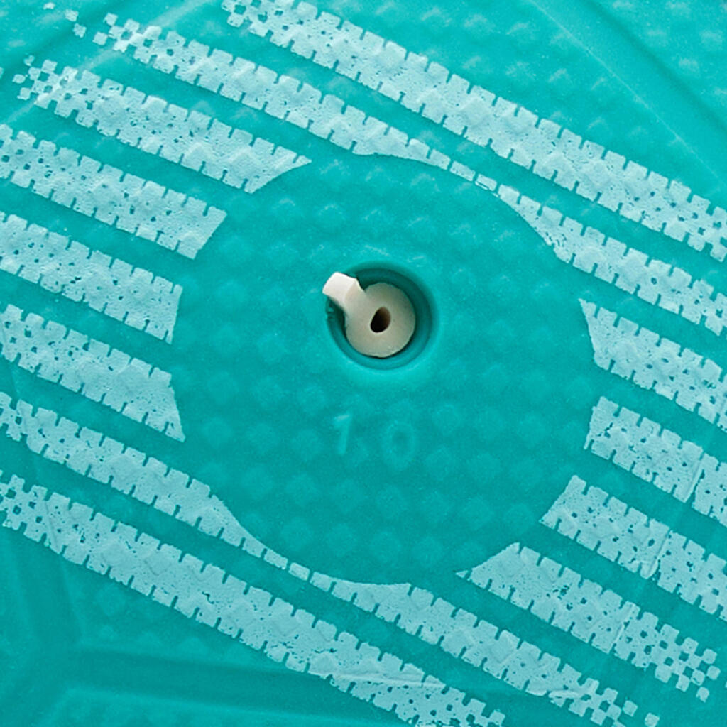 Detská futbalová lopta Sunny 300 veľkosť 4 zelená