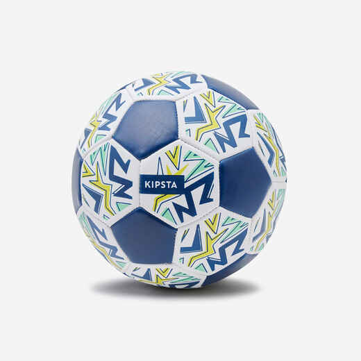 
      Futbalová minilopta pre deti Learning Ball veľkosť 1 bielo-modrá
  