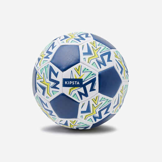 
      Mini Football Learning Ball Size 1 - White/Blue
  