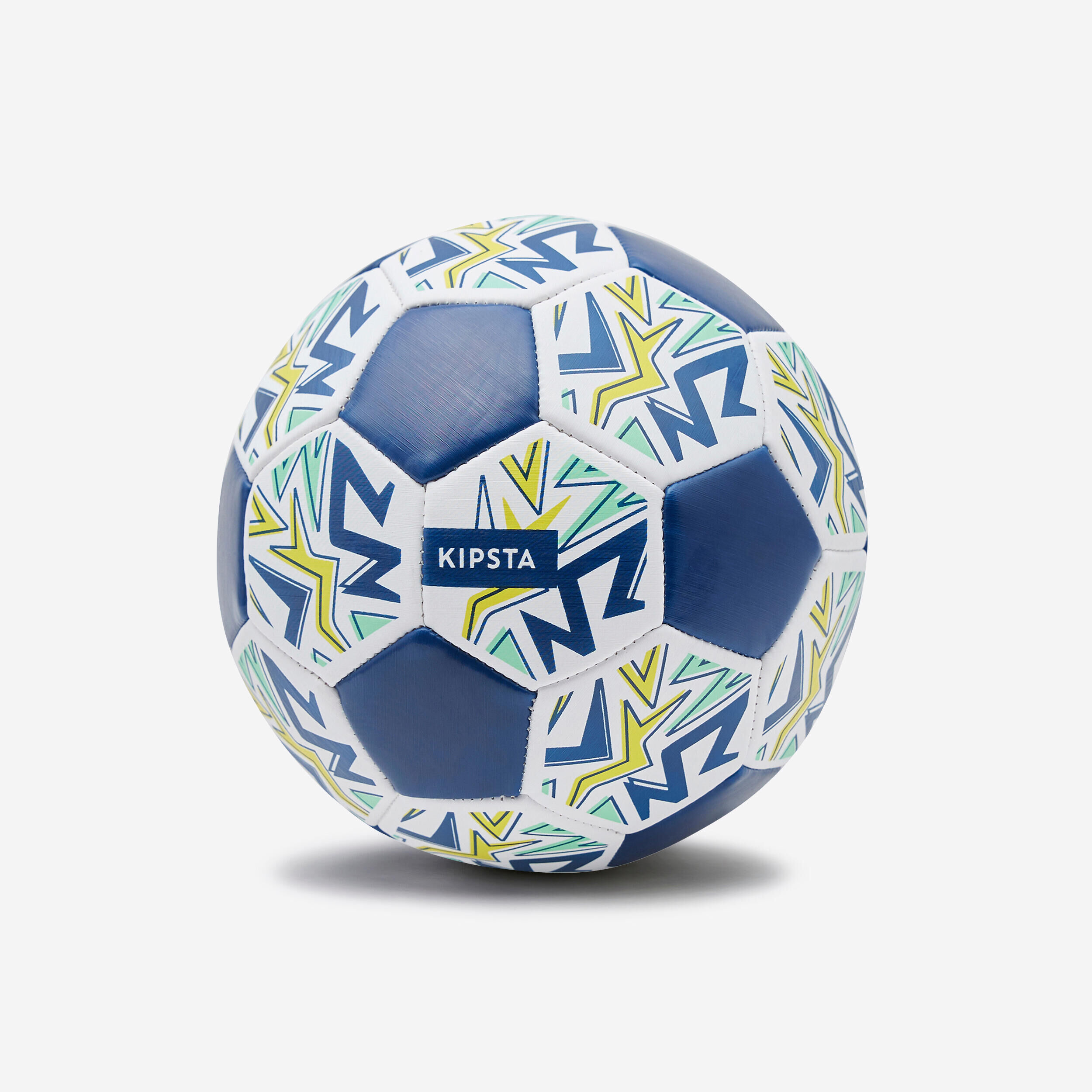 KIPSTA Mini Football Learning Ball Size 1 - White/Blue