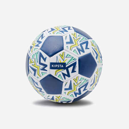 Nogometna žoga za učenje S1 - Bela/Modra