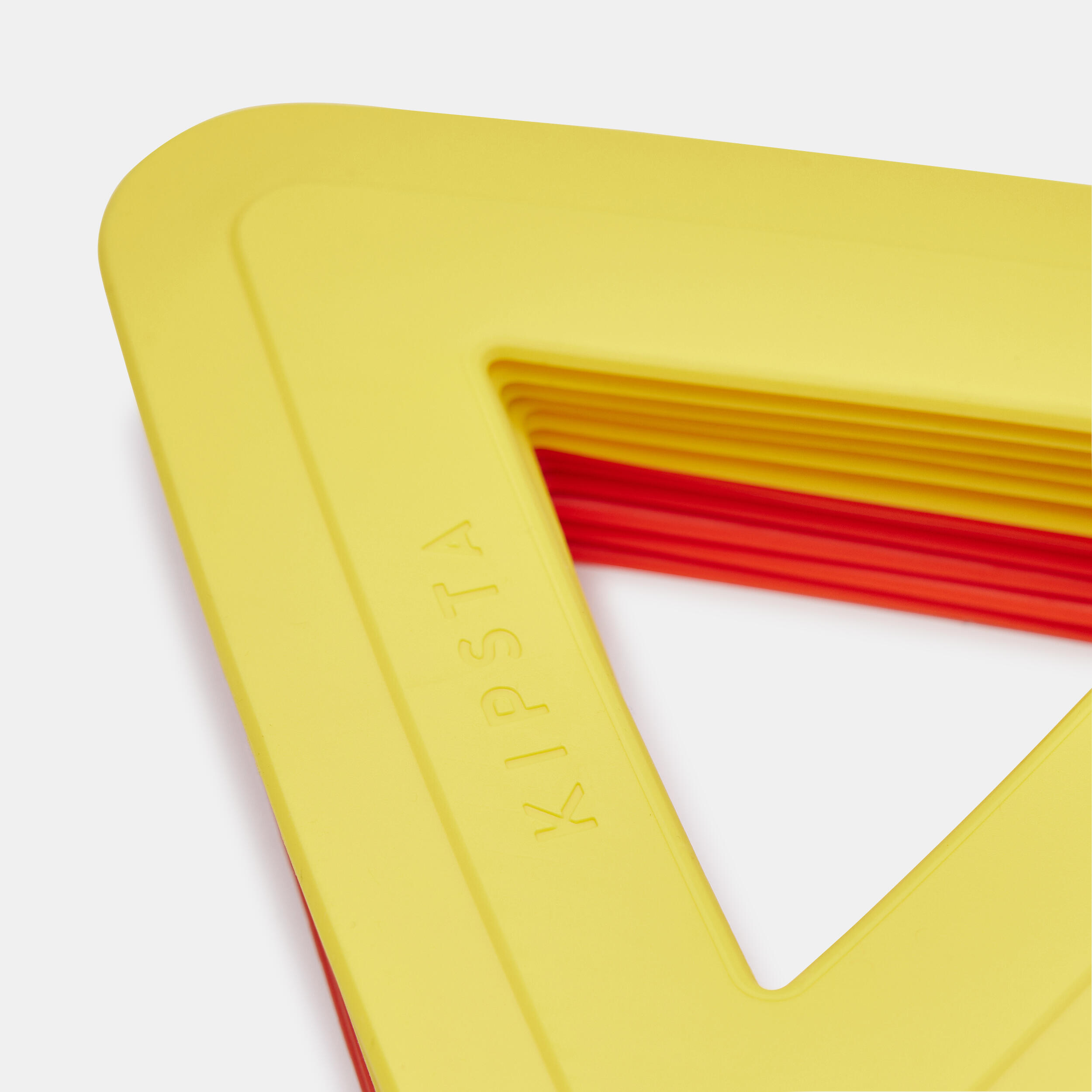 Dischi piatti arancione-giallo x12 4/5