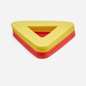 Flat Discs 12-Pack - Orange/Yellow