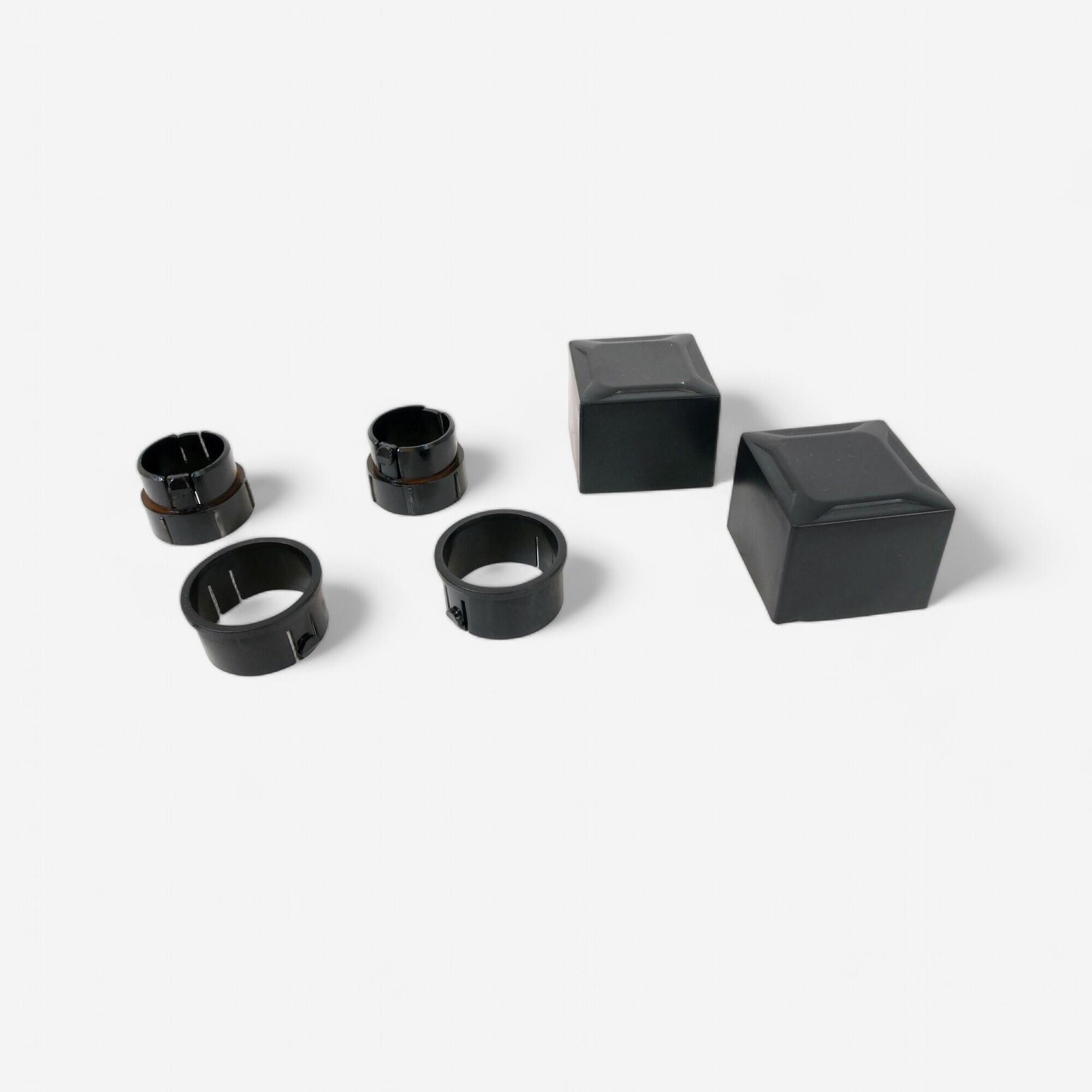 TS100 set plastic doppen 1/3