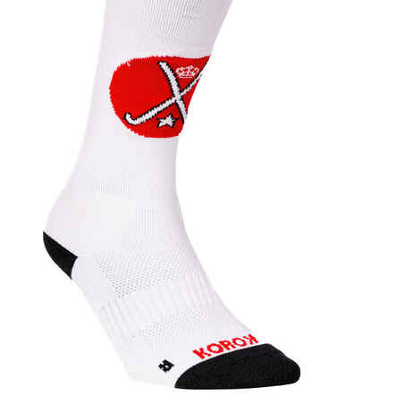 Adult Socks FH900 - White Star Away/White