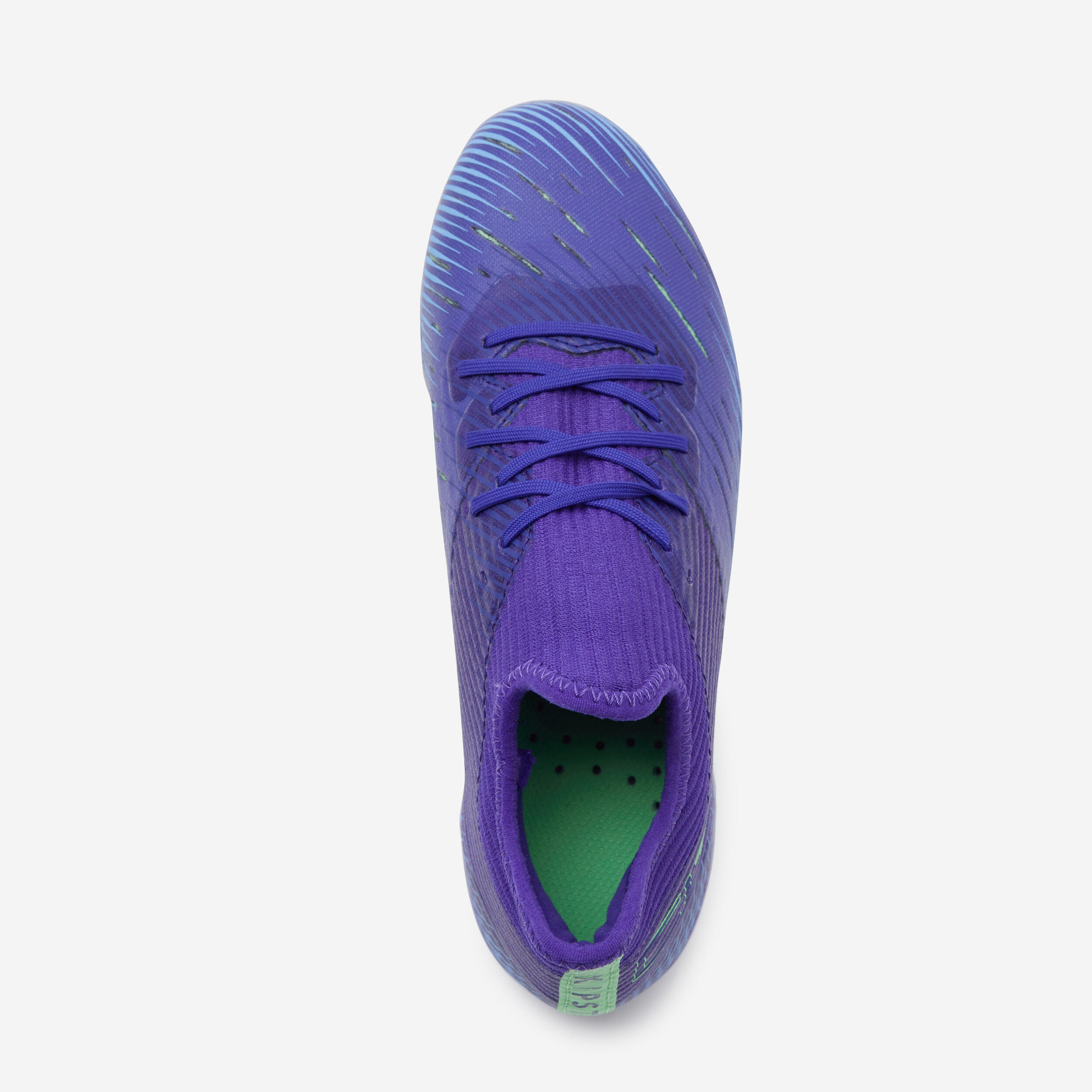Botas de fútbol CLR FG Alpha Niño Morado 7/13