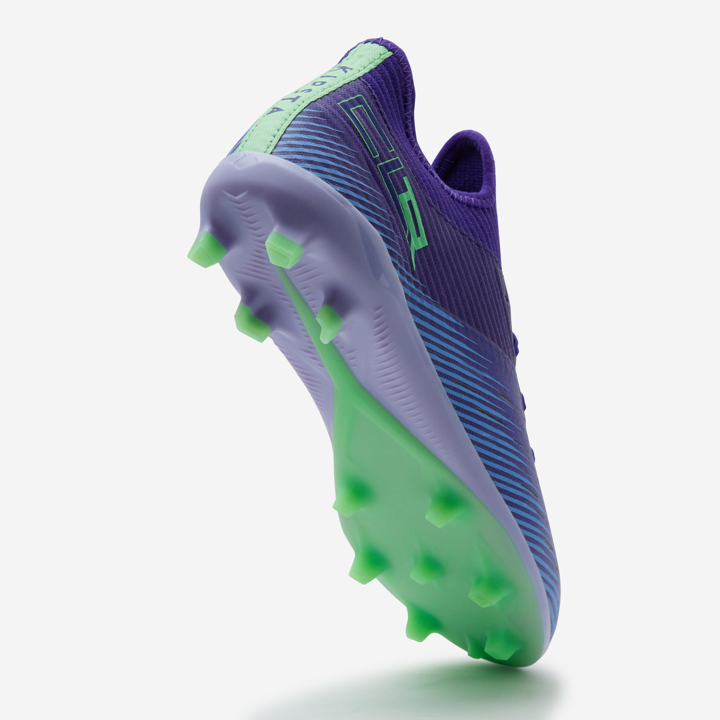 Botas de fútbol CLR FG Alpha Niño Morado 5/13