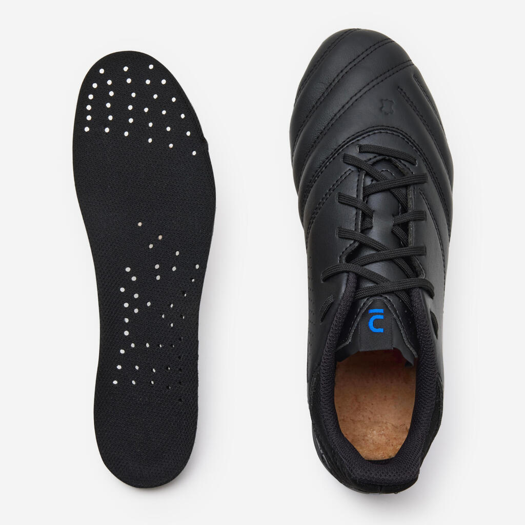 Kinder Fußball Nockenschuhe MG/AG Leder ‒ Viralto II schwarz