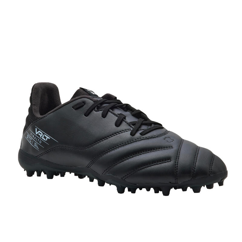 CHUTEIRAS DE FUTEBOL HOMEM 100 TURF TF PRETO KIPSTA - Decathlon