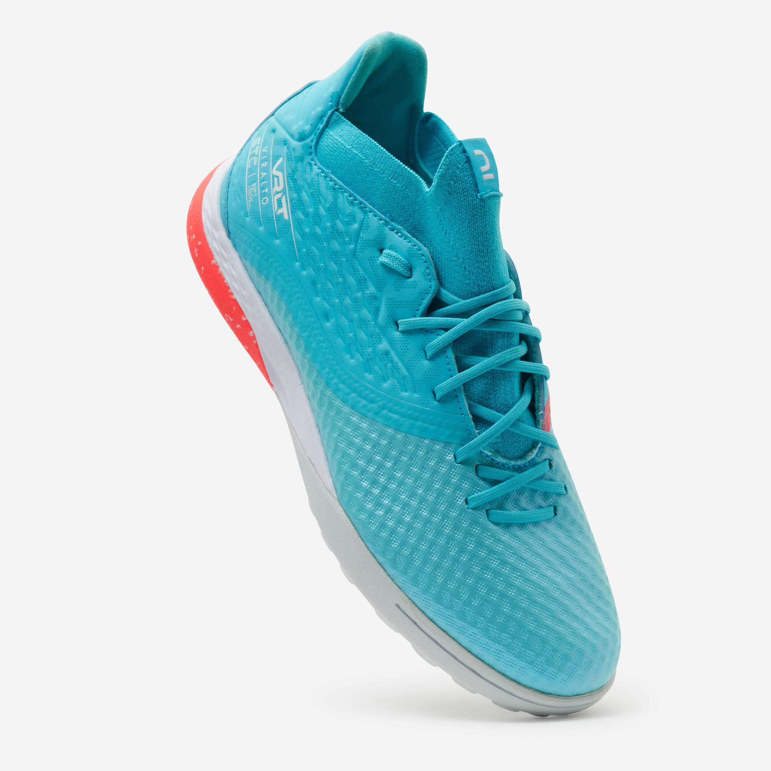 CHUTEIRAS DE FUTEBOL HOMEM VIRALTO III 3D AIRMESH TURF TF FLAMINGO 4/8