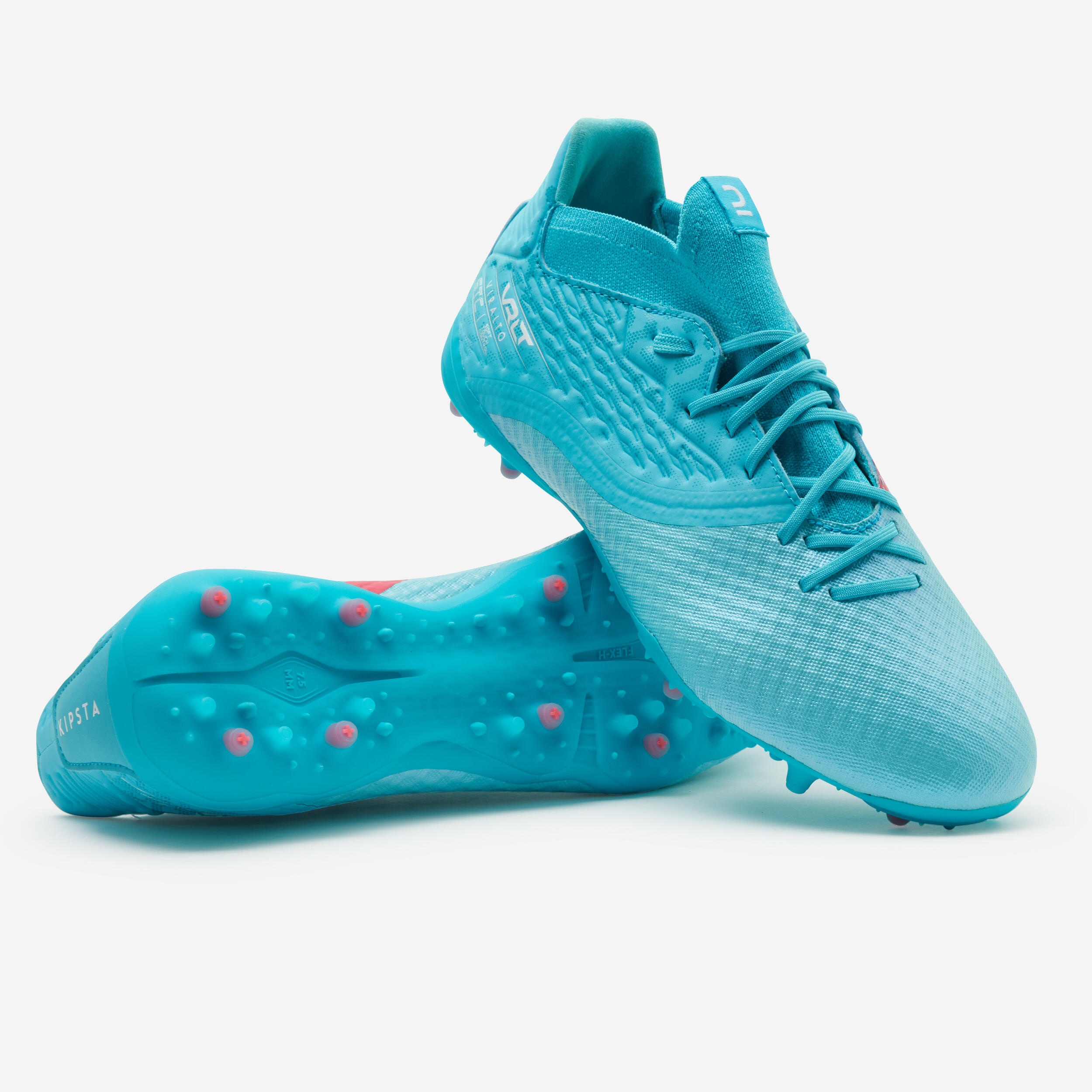 Scarpe calcio uomo VIRALTO III 3D AIR MESH MG/AG turchesi 13/14