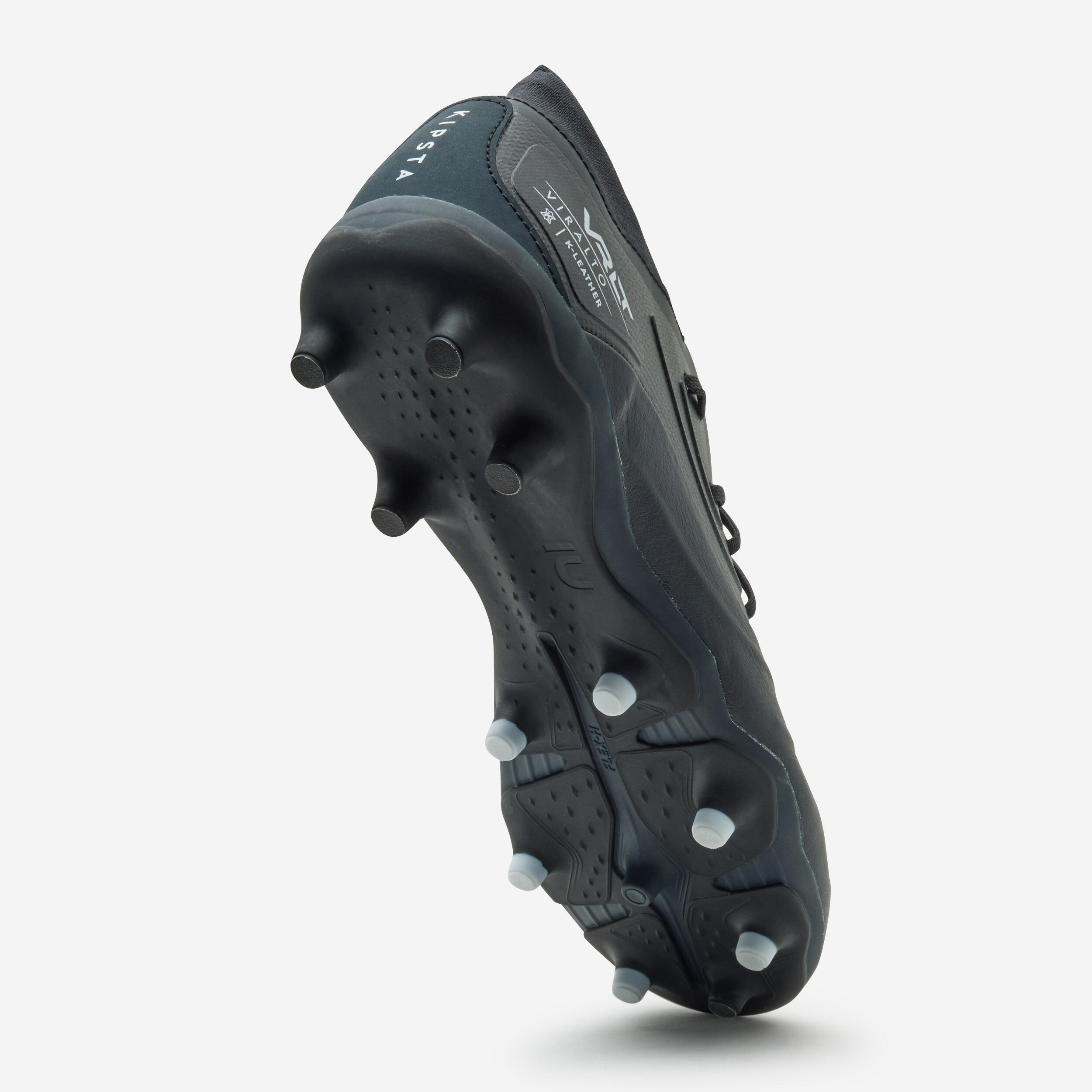 KIPSTA Futbalové kopačky VIRALTO IV PREMIUM FG Pro Evolution kožené čierne 42 · záber 6