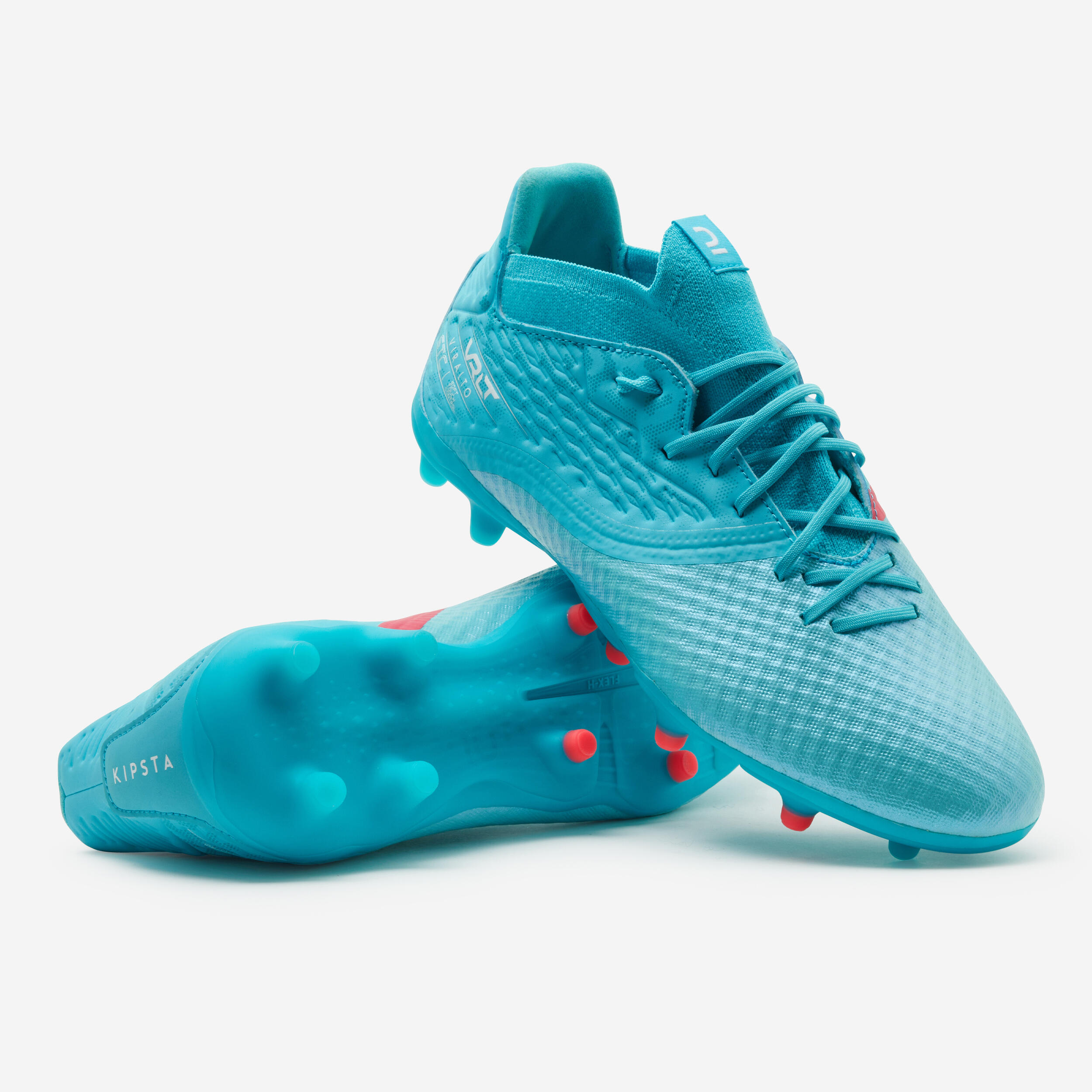Scarpe calcio uomo VIRALTO III 3D AIR MESH FG turchesi 12/13