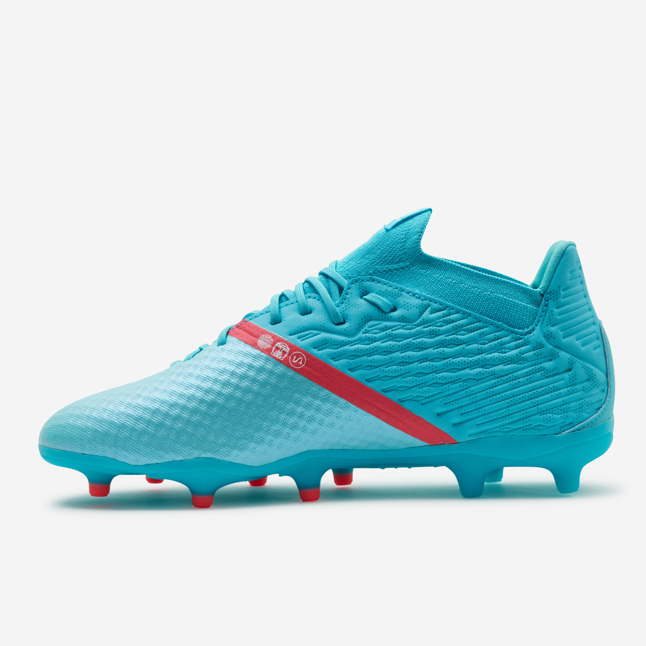 Scarpe calcio uomo VIRALTO III 3D AIR MESH FG turchesi 2/13
