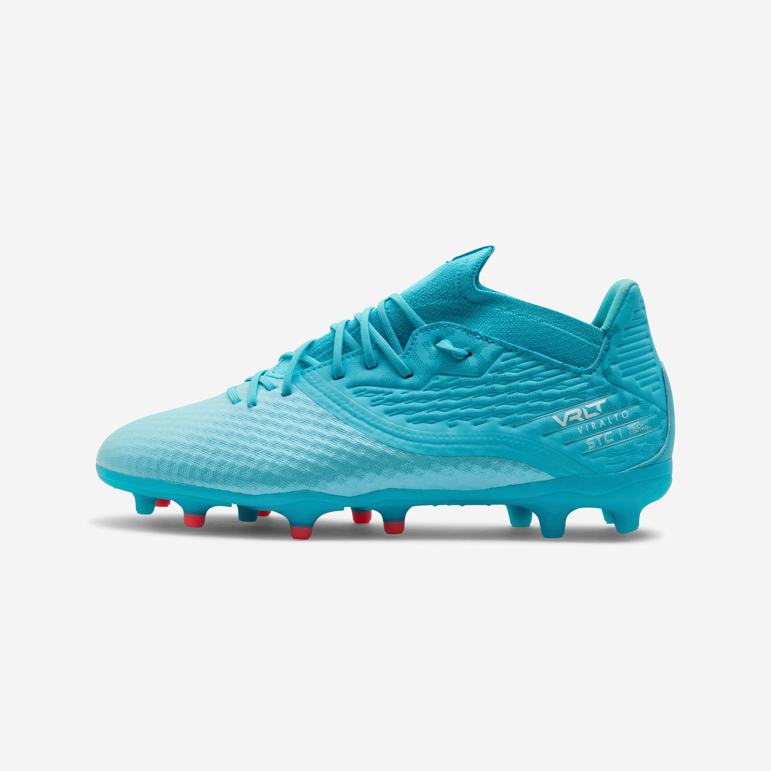 Football Boots Viralto III 3D AirMesh FG Turquoise Decathlon