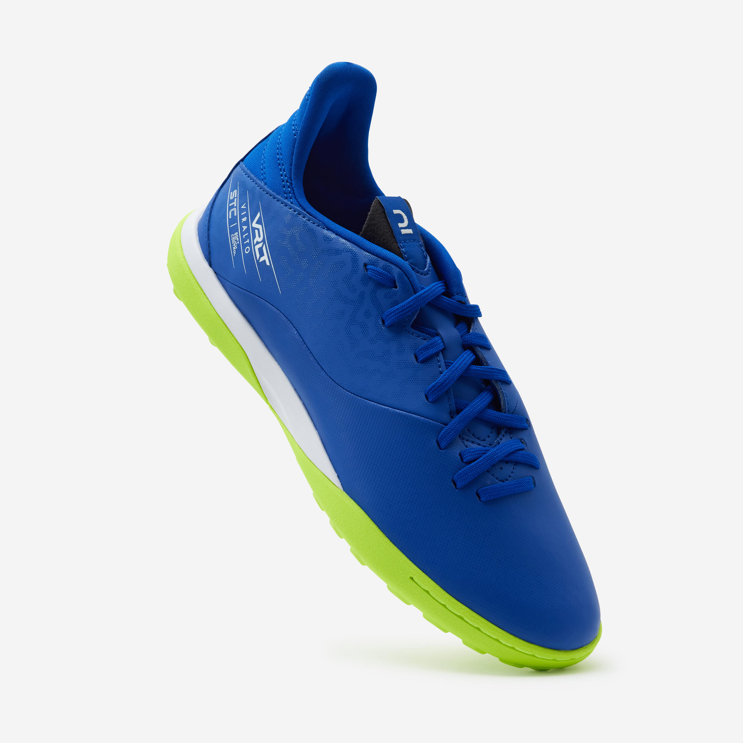 VIRALTO I TURF TF BLUE AND YELLOW SOCCER BOOTS