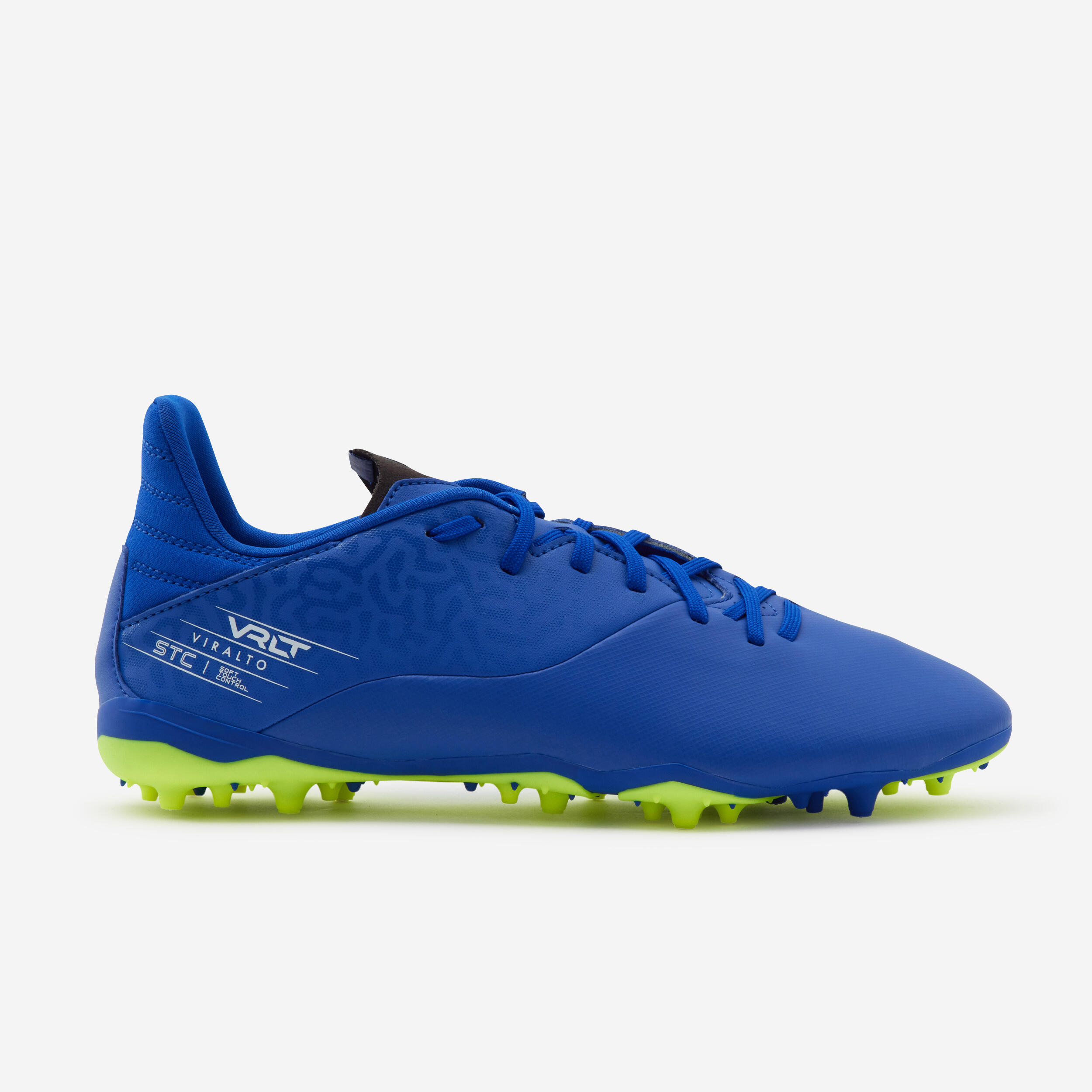 Chuteiras de futebol homem viralto i mg/ag azul/amarelo