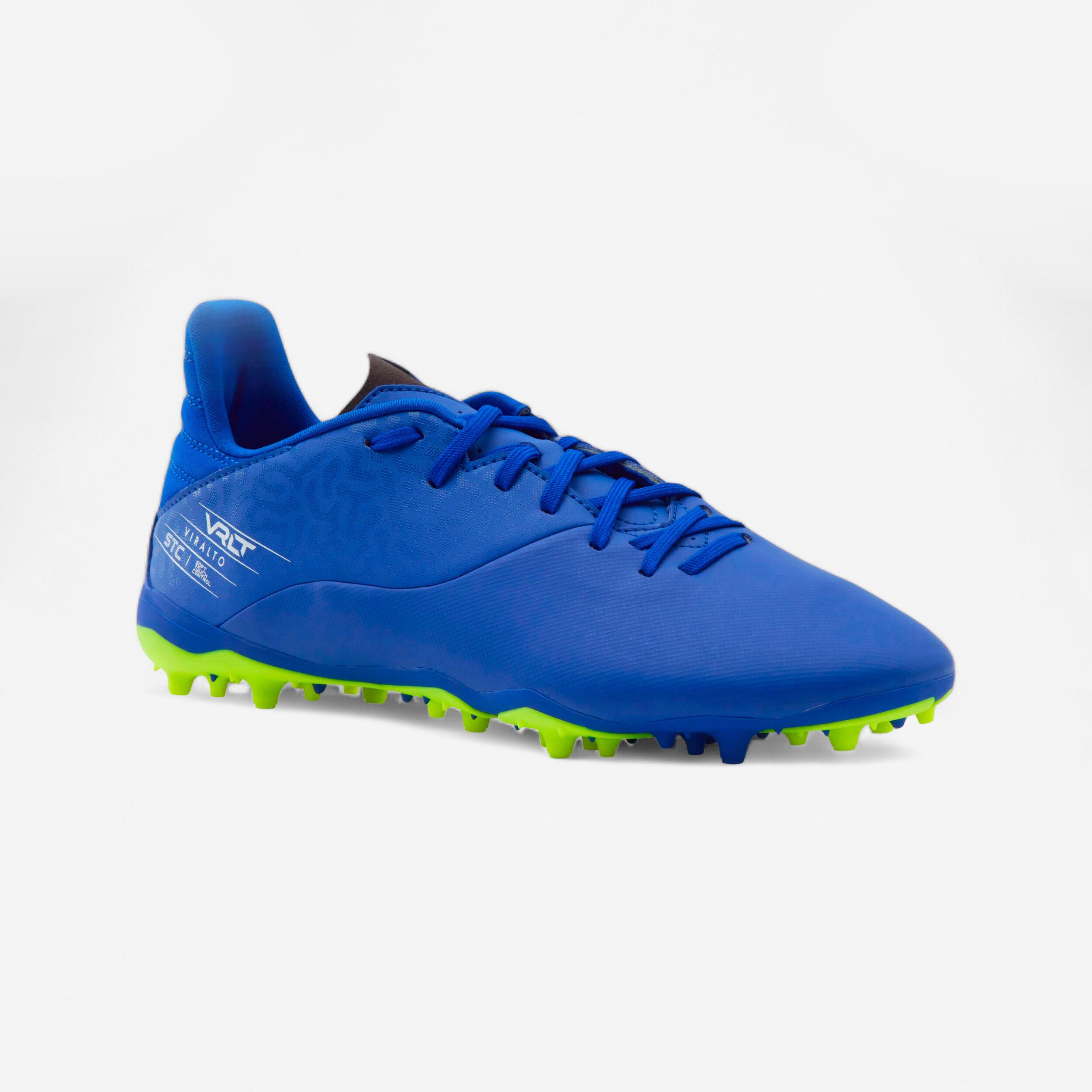 CHAUSSURES DE FOOTBALL VIRALTO I MG/AG  BLEU ET JAUNE 3/11