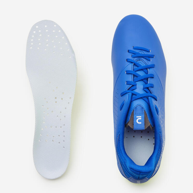 CHAUSSURES DE FOOTBALL VIRALTO I FG BLEU ET JAUNE