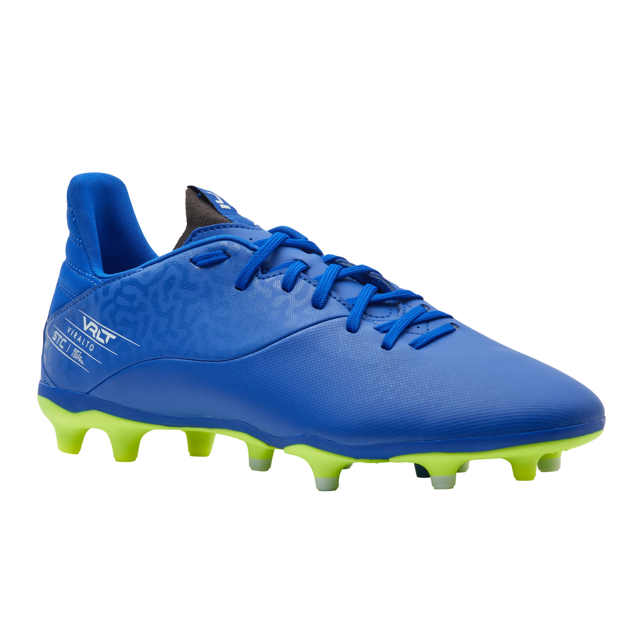 VIRALTO I FG BLUE AND YELLOW SOCCER BOOTS