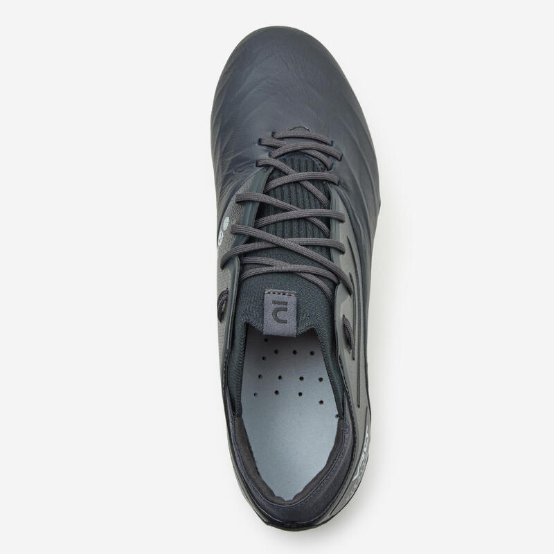 Ghete din piele Fotbal VIRALTO IV PREMIUM SG Negru Bărbați 