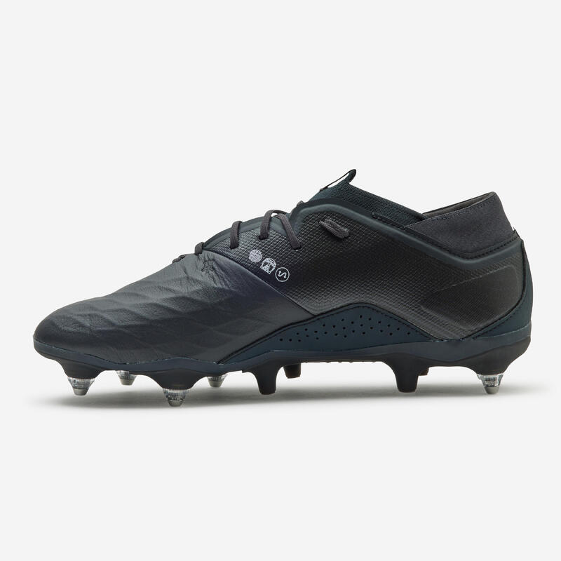 CHUTEIRAS DE FUTEBOL EM COURO PREMIUM HOMEM VIRALTO IV SG PRO EVOLUTION PRETO