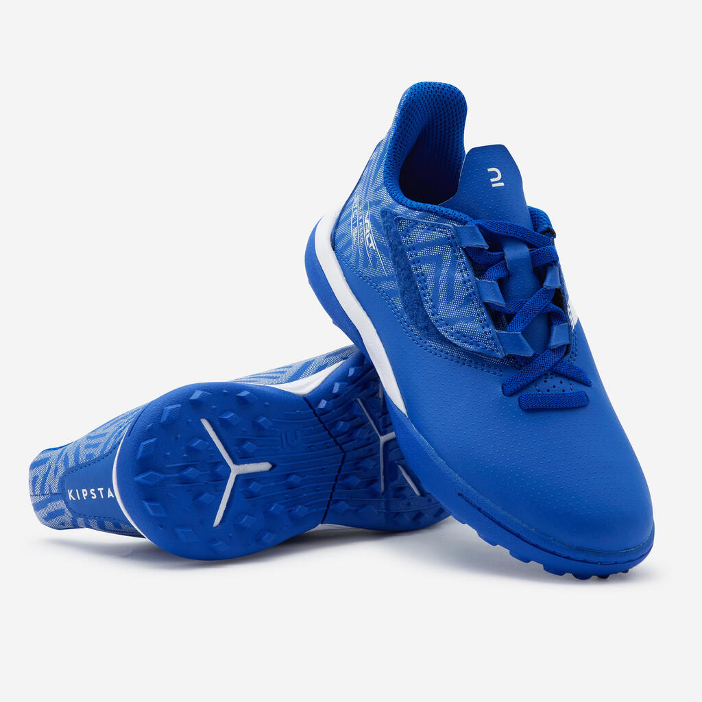 CHAUSSURES DE FOOTBALL ENFANT A SCRATCH VIRALTO I  EASY TURF TF ORANGE