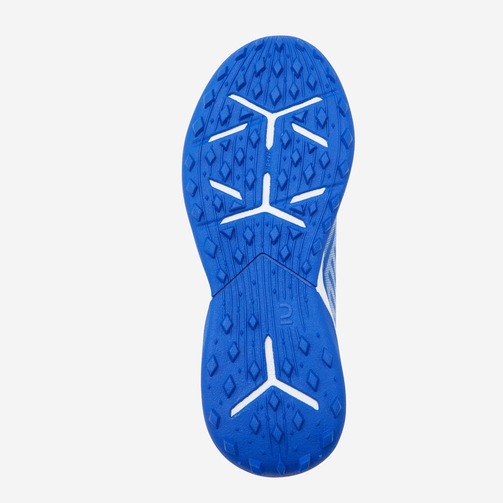 Παιδικά παπούτσια ποδοσφαίρου με σκρατς Viralto I Easy Turf - Μπλε/Λευκό