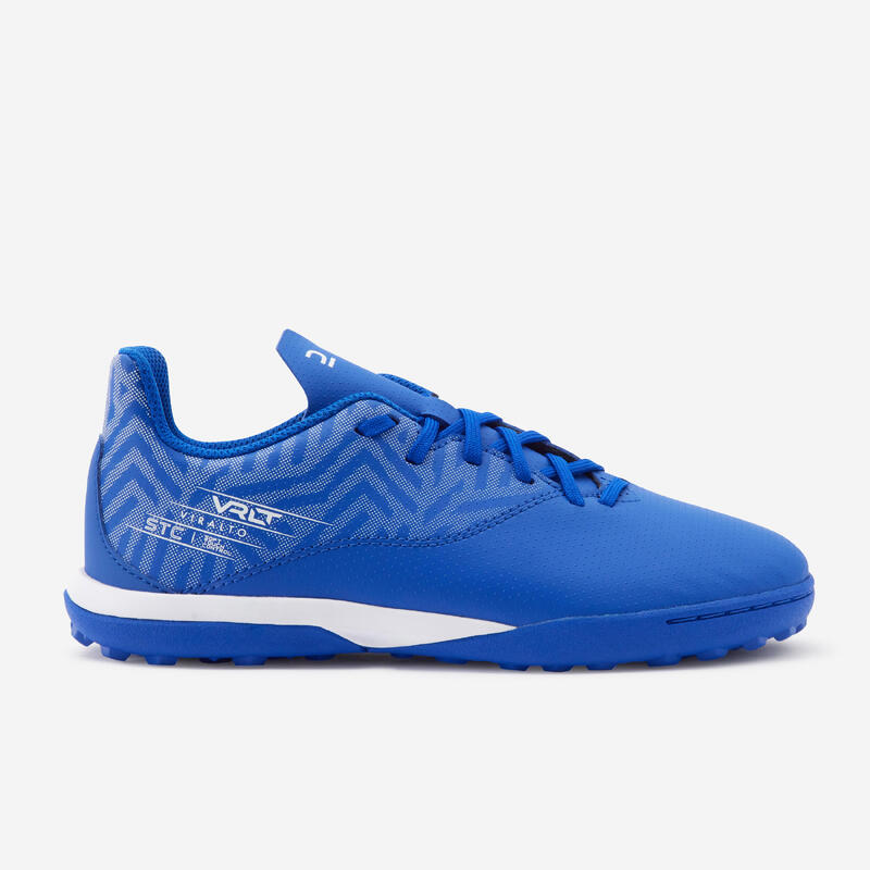 VOETBALSCHOENEN VOOR KINDEREN VIRALTO I TURF TF MET VETERS BLAUW/WIT