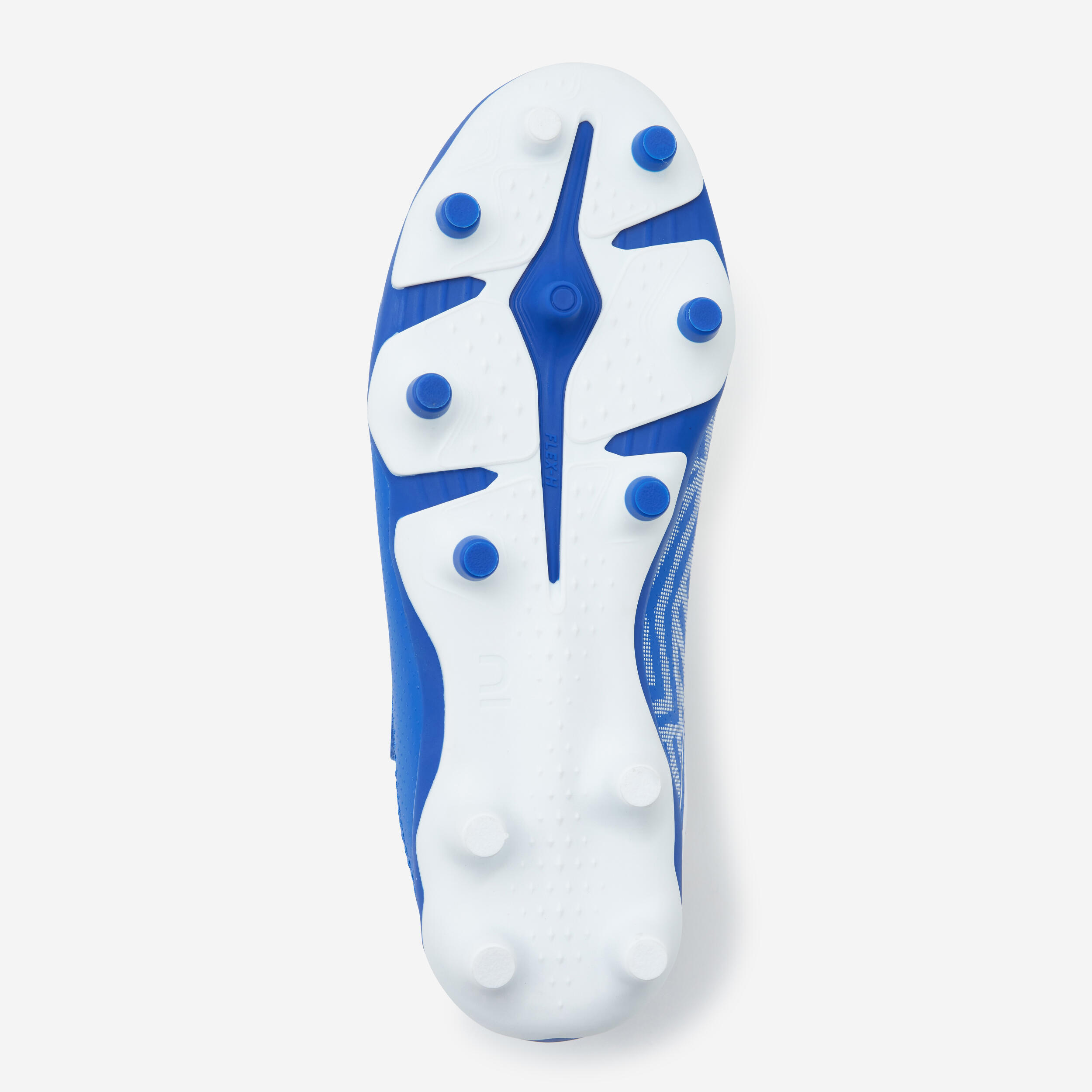 Kids' Rip-Tab Football Boots Viralto I Easy FG - Blue/White 5/7