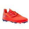 CHAUSSURES DE FOOTBALL ENFANT A SCRATCH VIRALTO I EASY MG/AG ORANGE ET BLEU