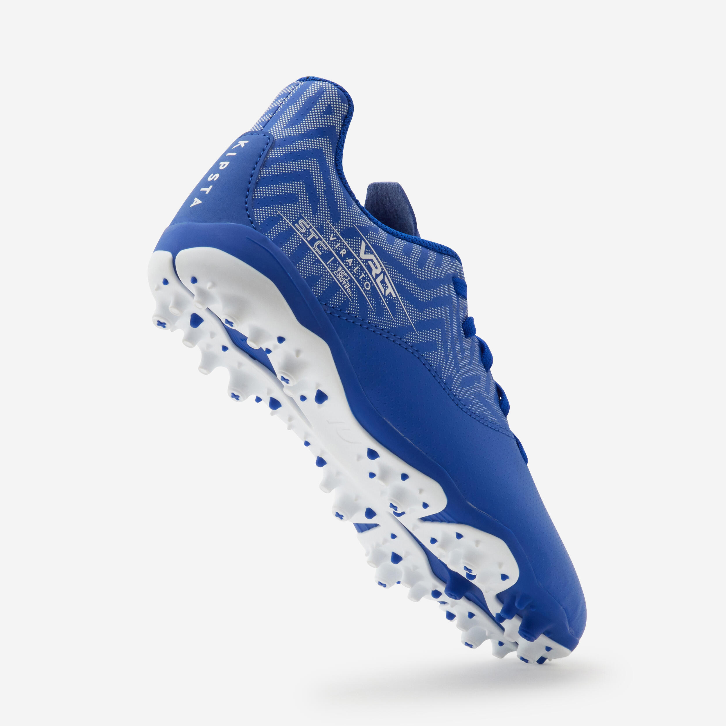 Scarpe calcio bambino VIRALTO I MG/AG blu-bianco 5/11