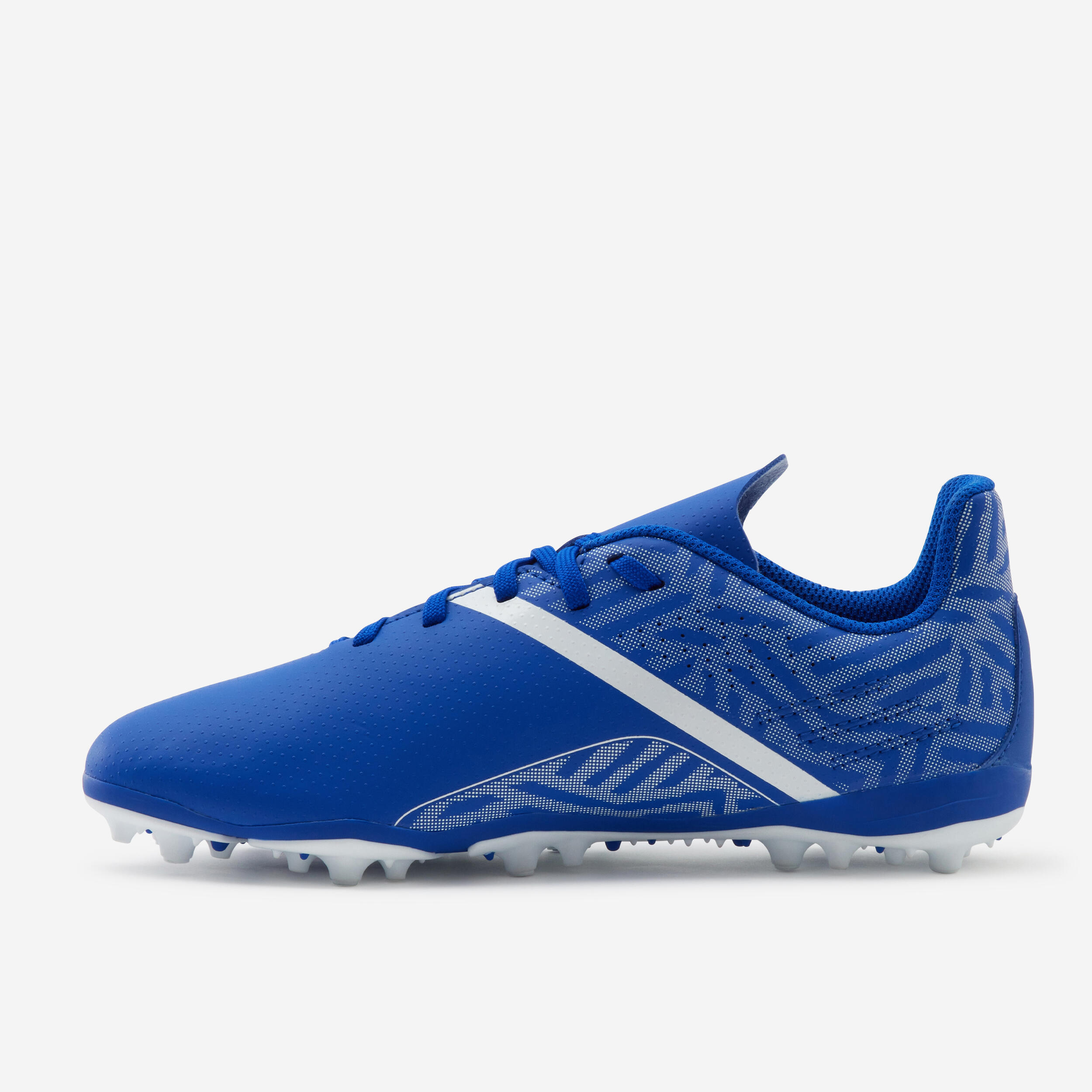 Scarpe calcio bambino VIRALTO I MG/AG blu-bianco 2/11