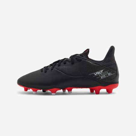 CHAUSSURES DE FOOTBALL VIRALTO I FG NOIR ET ROUGE