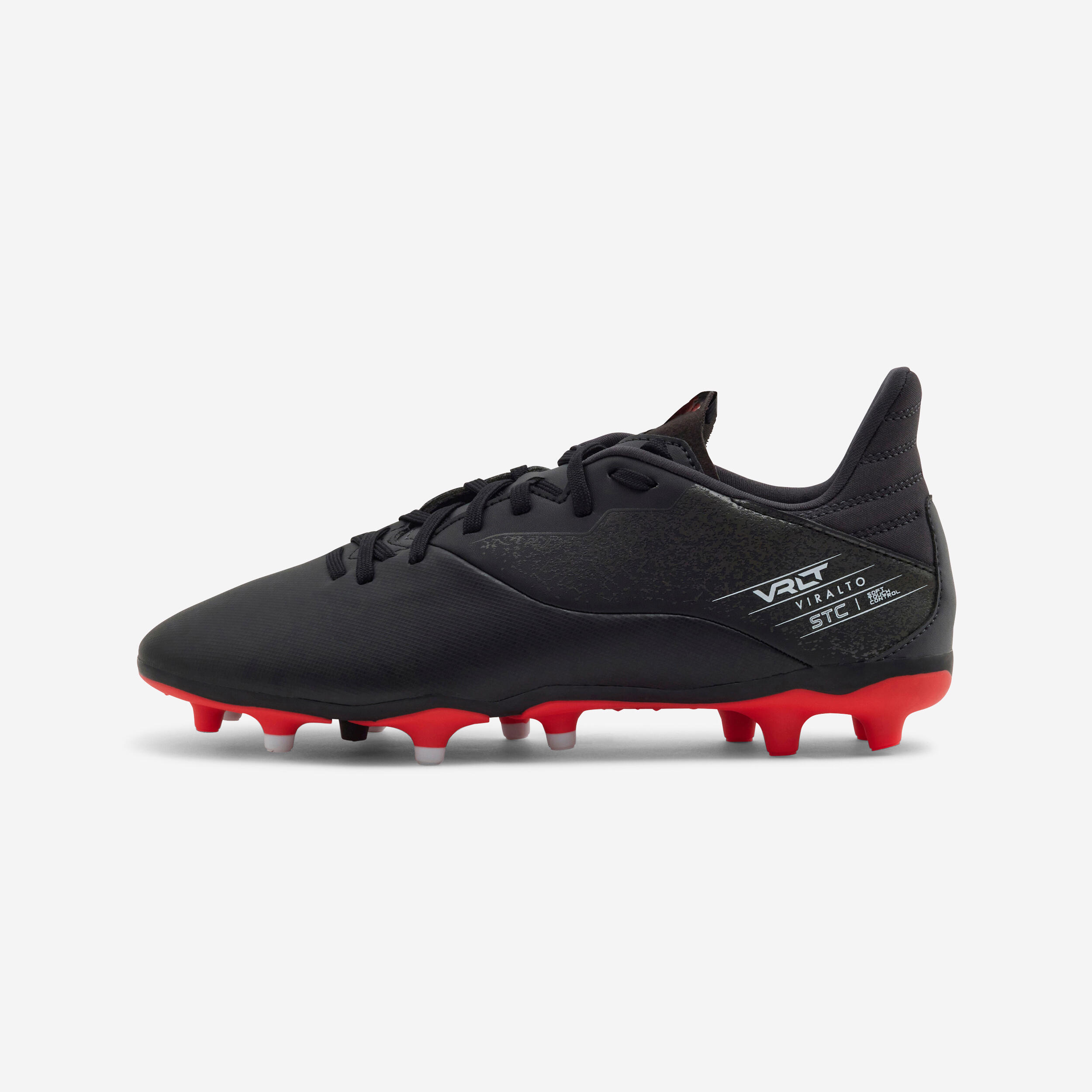 Chuteiras de futebol homem viralto i fg preto/vermelho