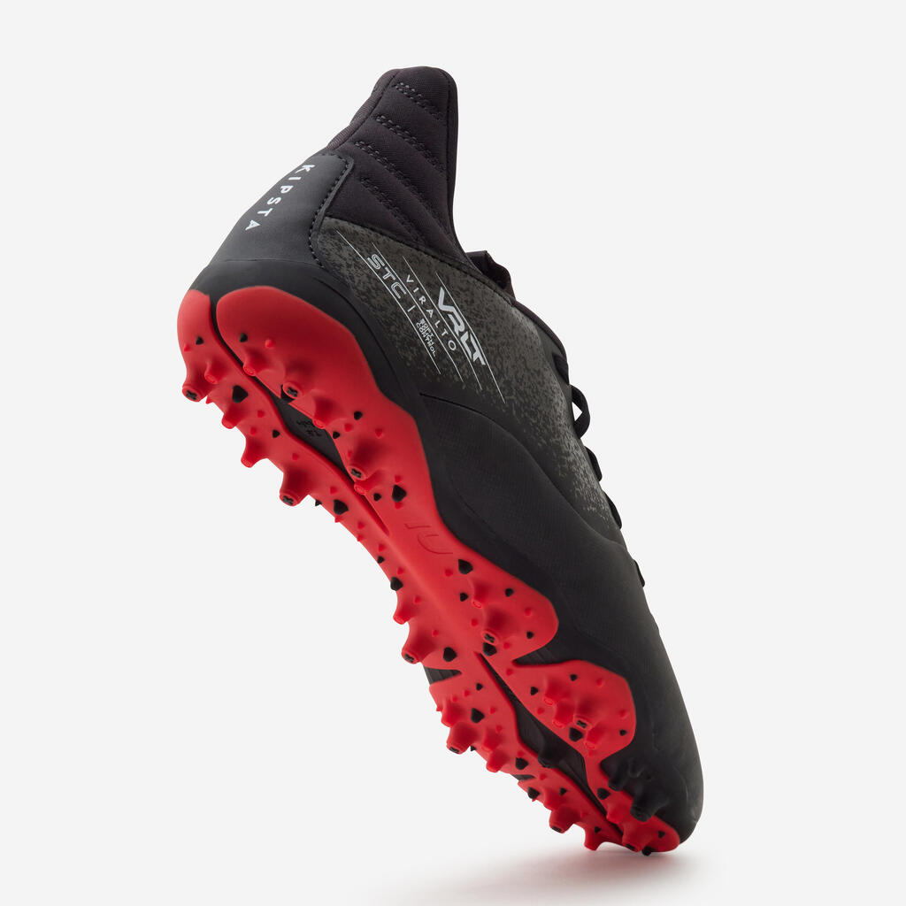 CHAUSSURES DE FOOTBALL VIRALTO I MG/AG NOIR ET ROUGE