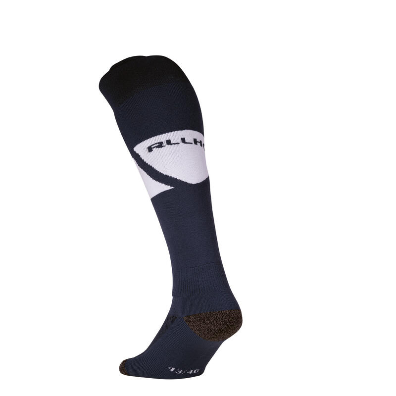 Chaussettes de hockey sur gazon enfant et adulte FH500 La Louvière Bleu