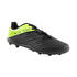 Kids' Football Boots Lace 100 Grass - Black/Yellow