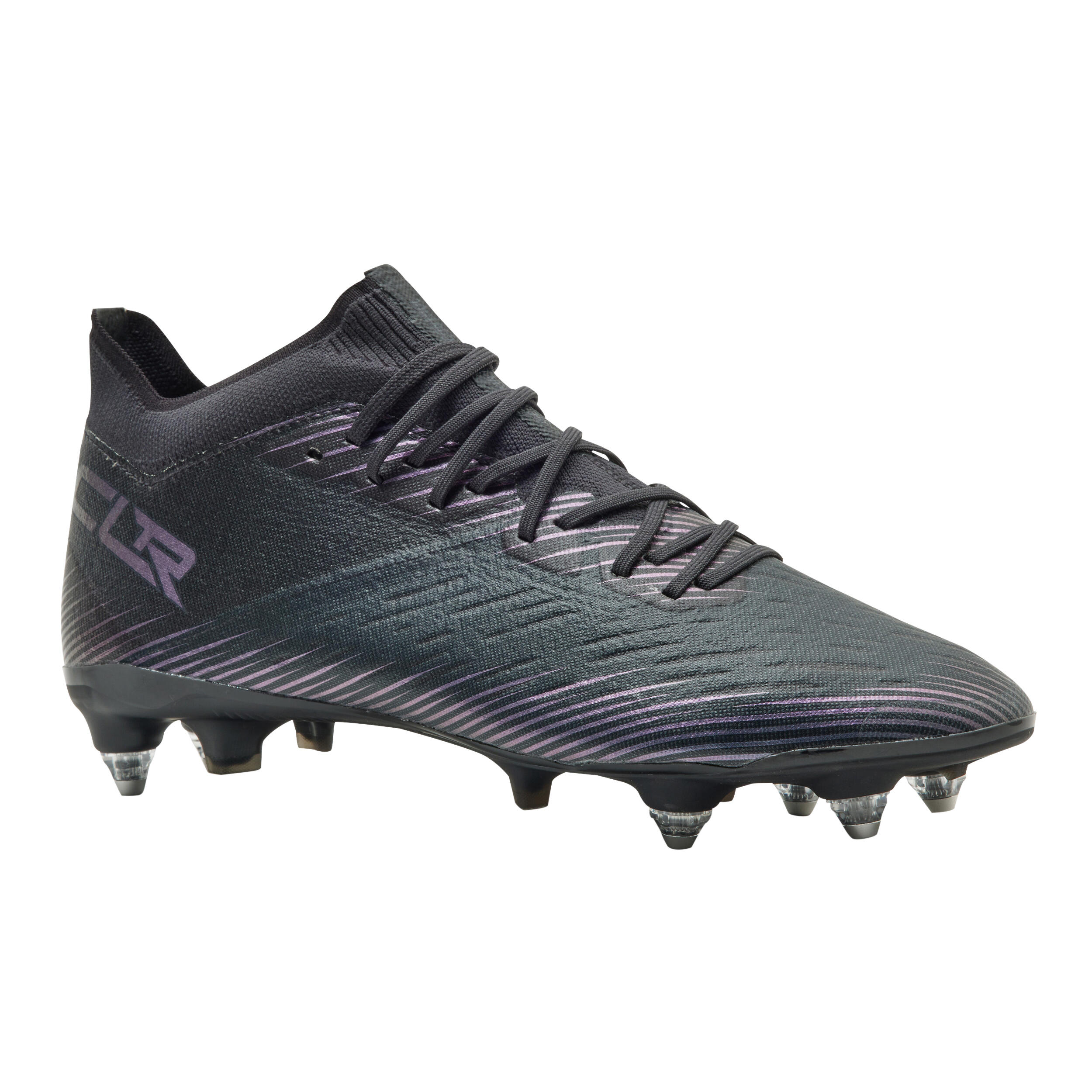 KIPSTA Adult Hybrid Diamond Stud Football Boots CLR SG - Black