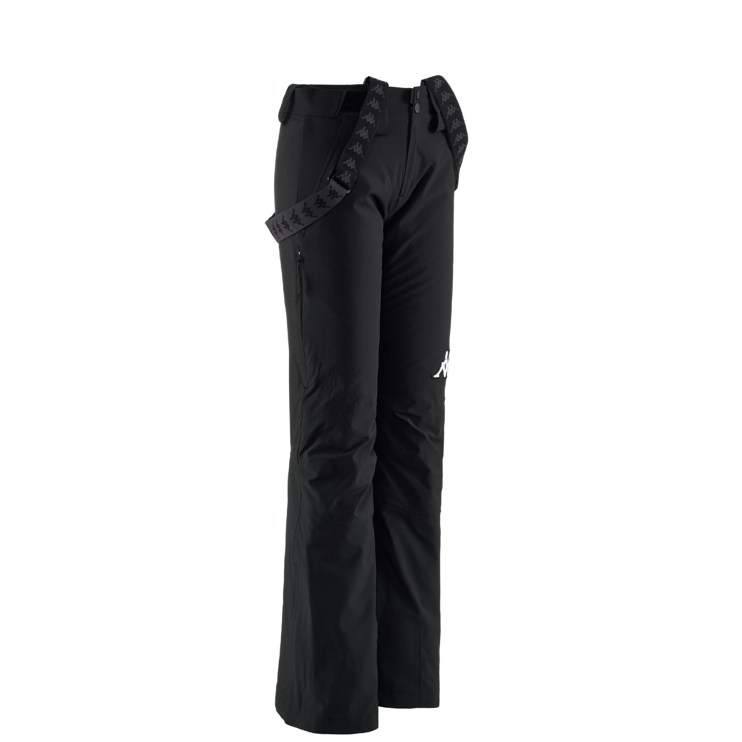 Pantaloni sci donna Kappa 6CENTO neri KAPPA Decathlon