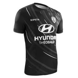 Maillot officiel de l'AS Nancy Lorraine 22/23 3eme adulte noir, gris et blanc