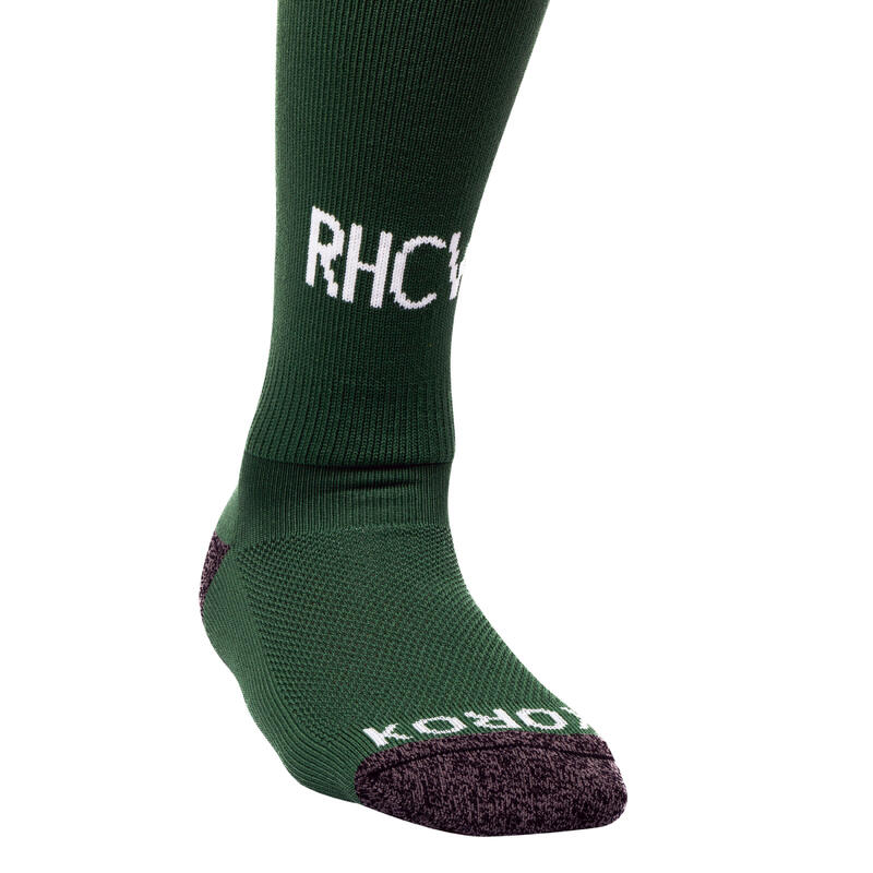 Stutzen Socken Feldhockey FH500 Verviers Damen/Herren grün