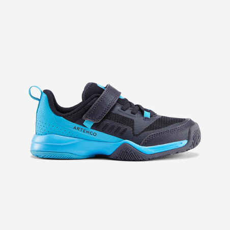 Kids' Tennis Shoes with Rip-Tab TS500 Fast - Nightsky