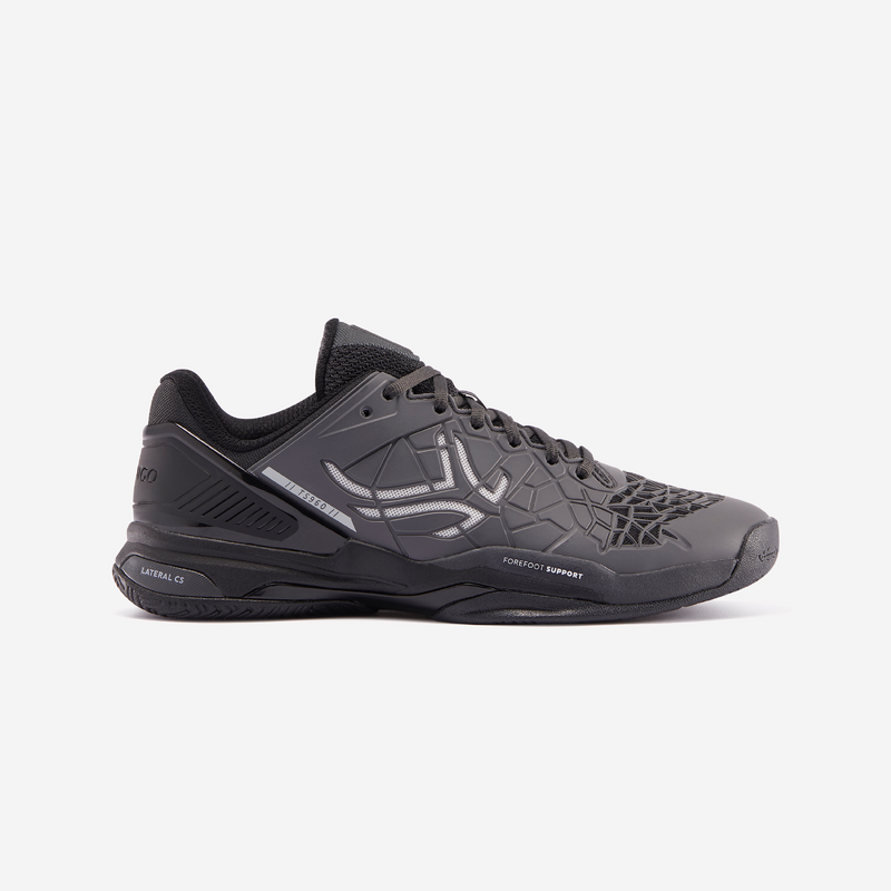 CHAUSSURES DE TENNIS HOMME MULTICOURT ARTENGO STRONG Pro Gris Noir pour les clubs et collectivites Decathlon Pro