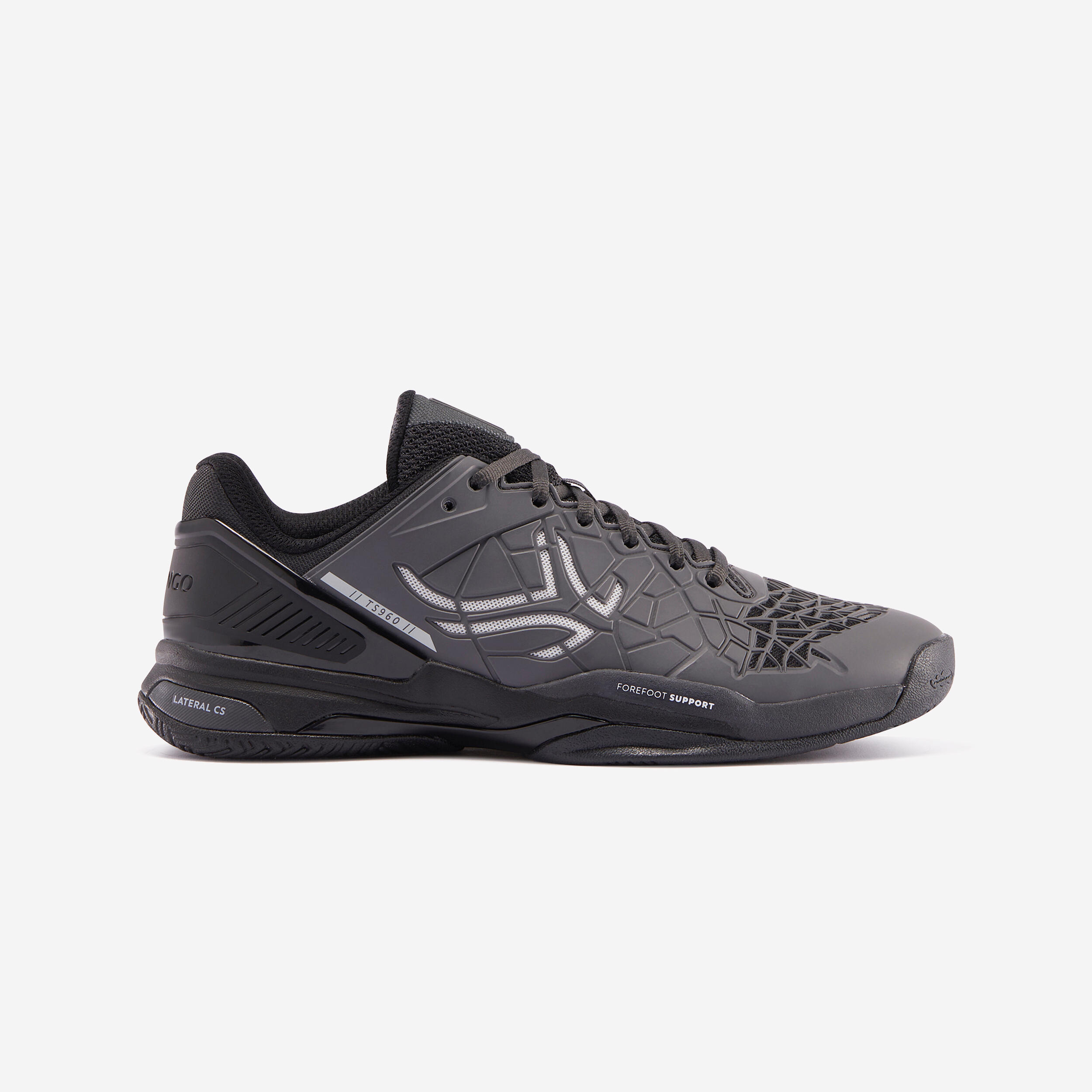 ARTENGO SCARPE DA TENNIS MULTICOURT DA UOMO - STRONG Pro Grigio Nero