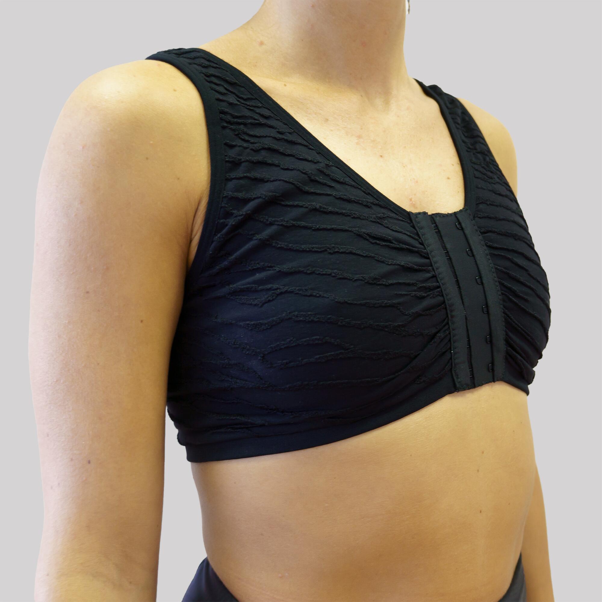 Soutien-gorge avec ouverture devant noir 10/11